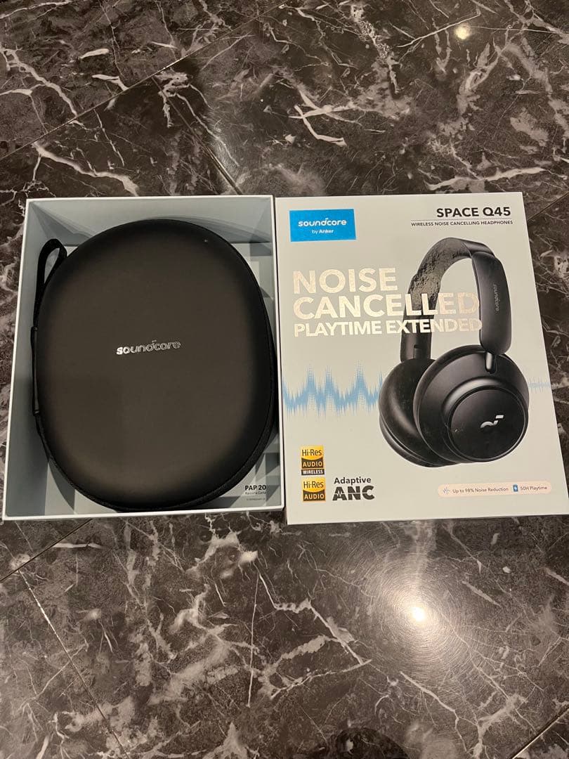 かああやまAnkerSoundcoreSpaceQ45ワイヤレスヘッドホン