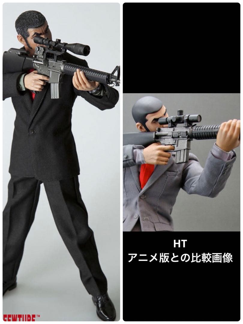 ★絶版！1/6￼ ゴルゴ13￼ デューク東郷　￼￼原作￼￼劇画版フィギュア￼ ￼