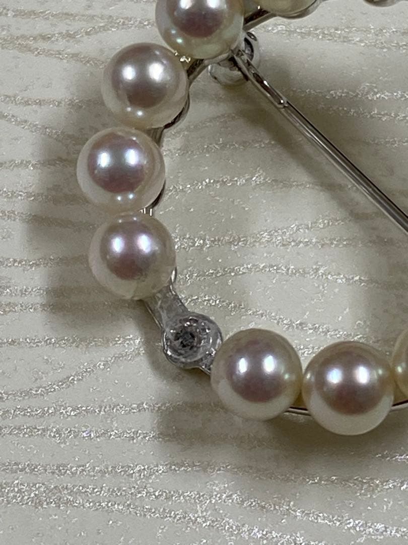 ミキモトブローチ　訳あり