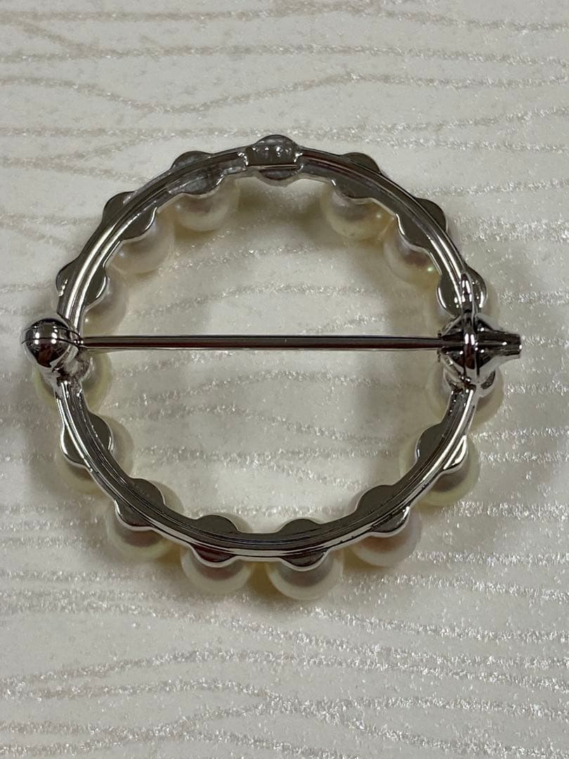 ミキモトブローチ　訳あり