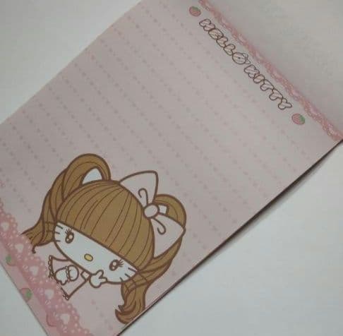 HELLO KITTY×NOZOMI TSUJI　メモ帳　2冊　キティちゃん