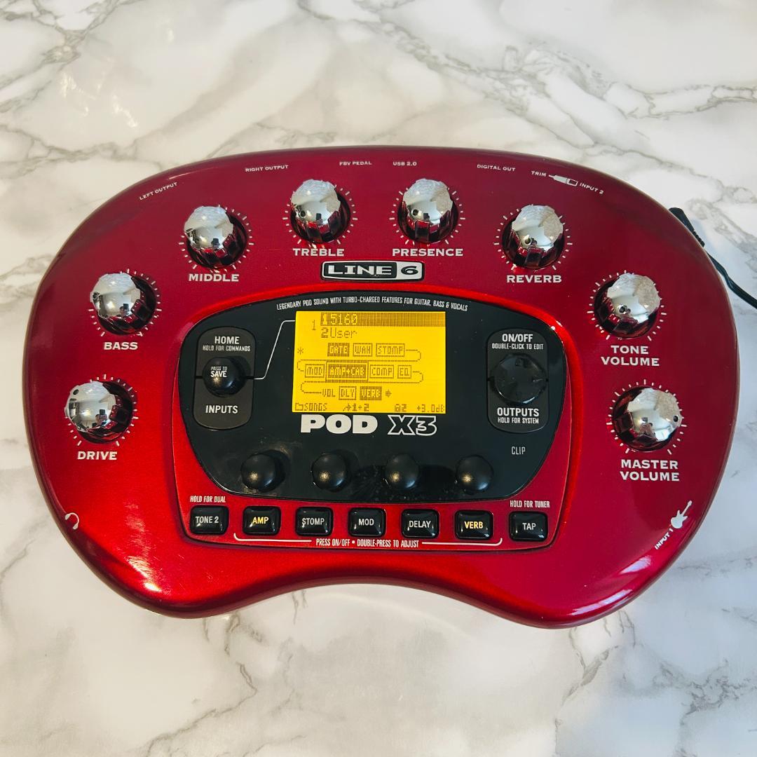 LINE6 POD X3 マルチエフェクター