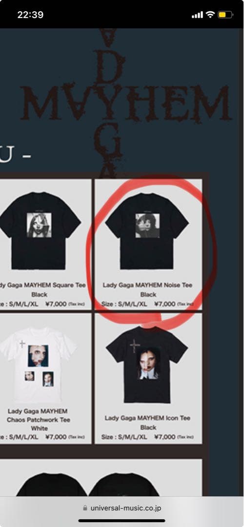 ★おまけ付き★LADY GAGA★新品未使用 ルクアPOP-UP★MAYHEM