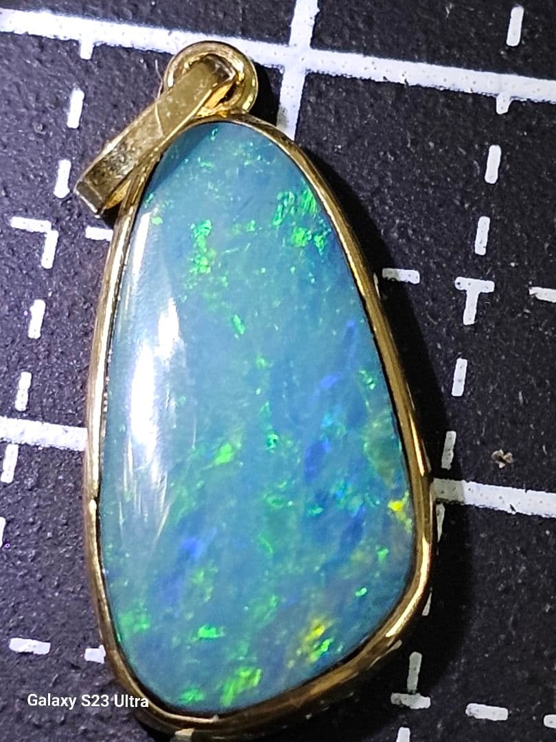 K１８ダブレットオパールペンダント