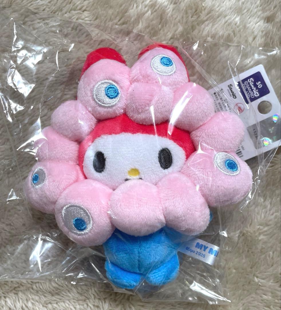 大阪万博限定⭐︎ミャクミャク ぬいぐるみ カラビナ マイメロディ サンリオ
