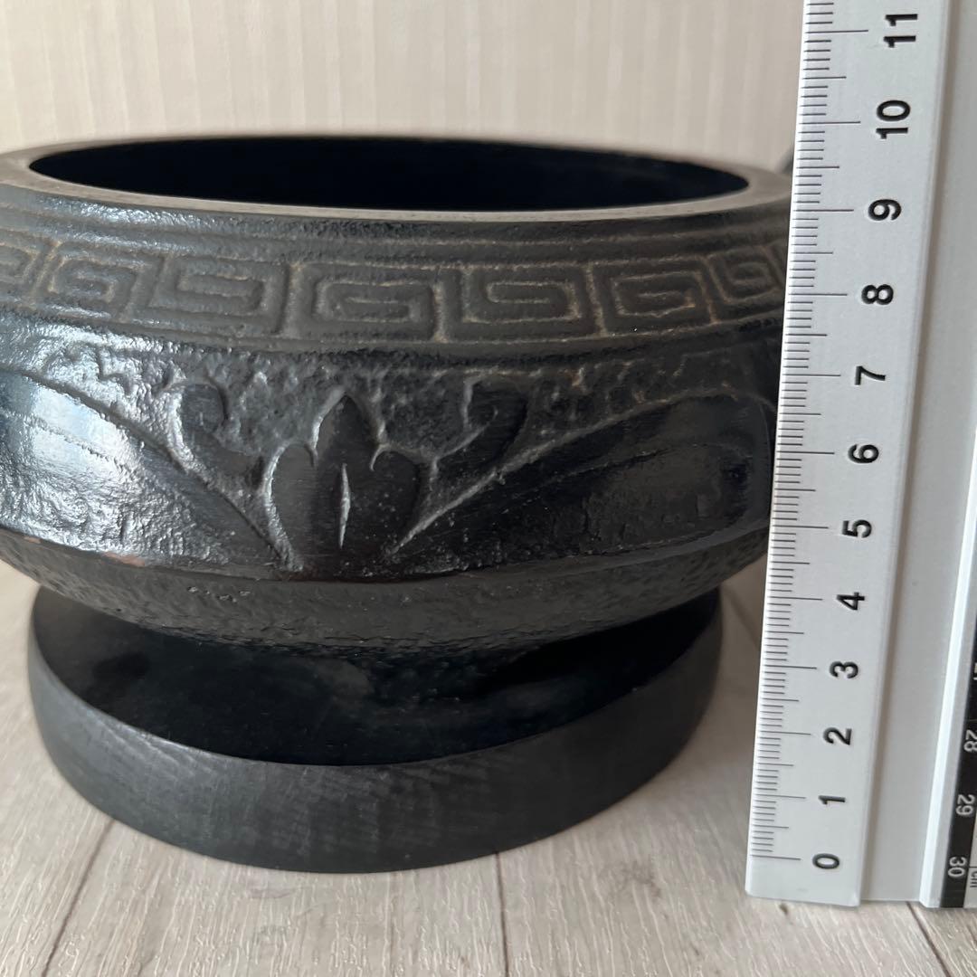 レトロ　鉄瓶と火鉢のセット