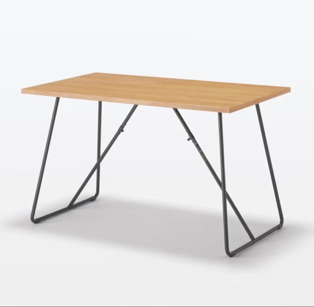 新品　未使用　無印良品　折り畳みテーブルテーブル