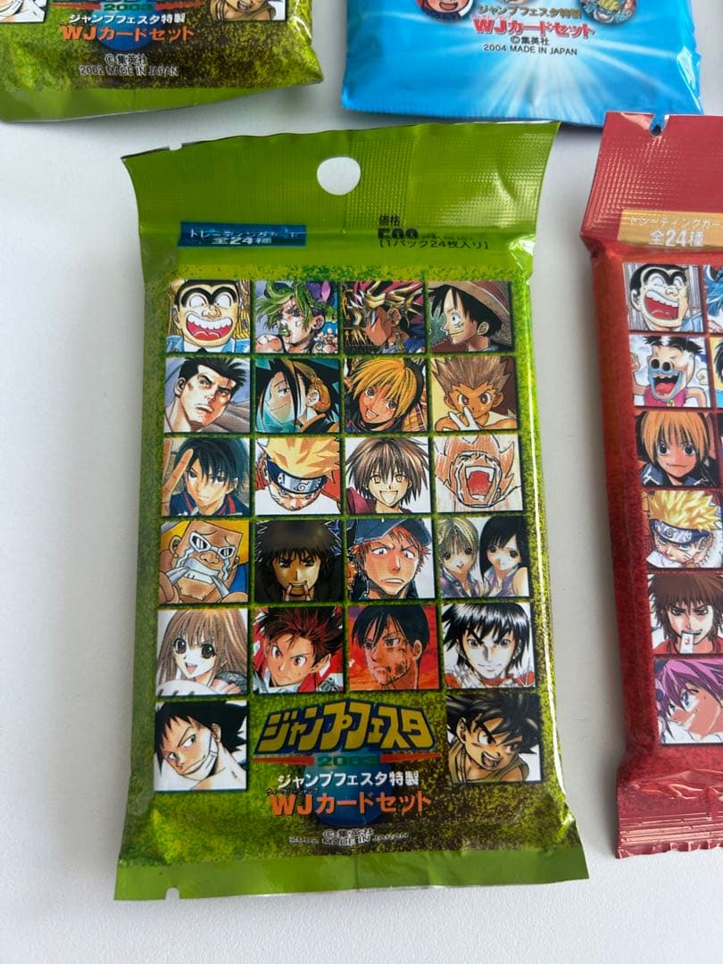 カ*ラ様 ジャンプフェスタ特製 WJカードセット 未開封 5パック