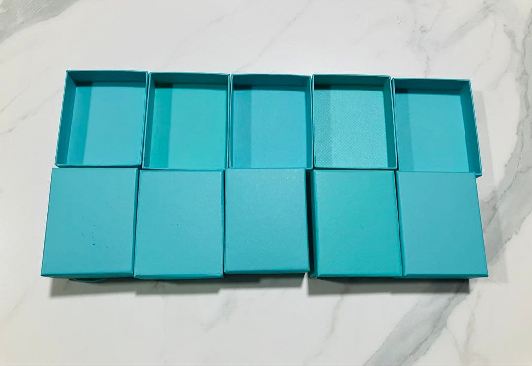 Tiffany & Co. アクセサリー空箱　ギフトボックス 5個セット　現行品
