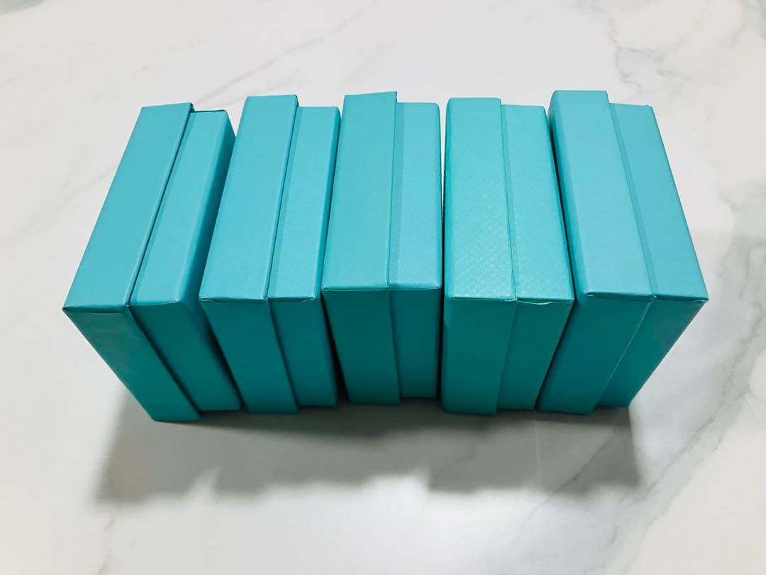 Tiffany & Co. アクセサリー空箱　ギフトボックス 5個セット　現行品