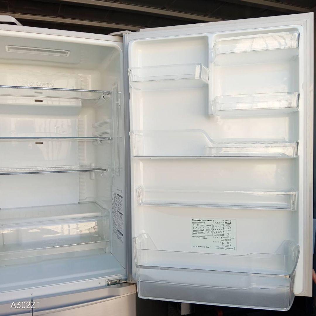 送料設置無料　Panasonic　人気モデル　大型冷蔵庫　426L