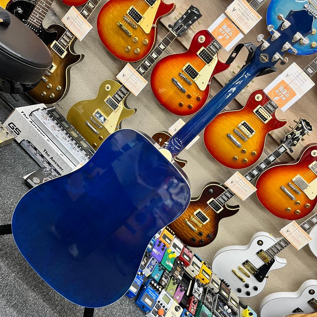 【11585】Epiphone hummingbird Artist Blue