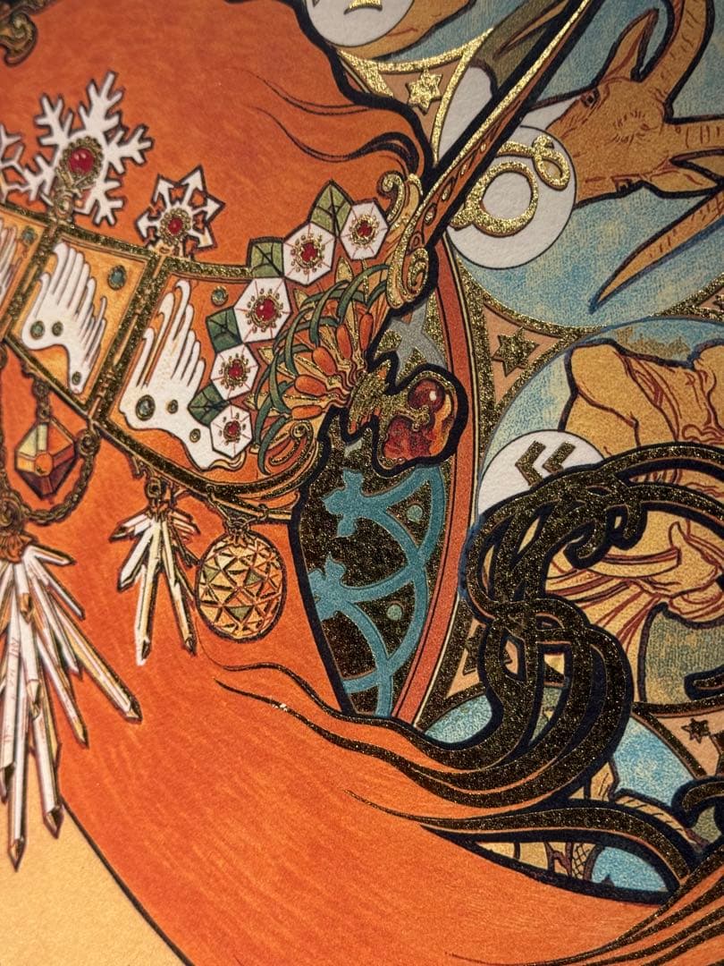 Alphonse Mucha 『黄道十二宮』　証明書