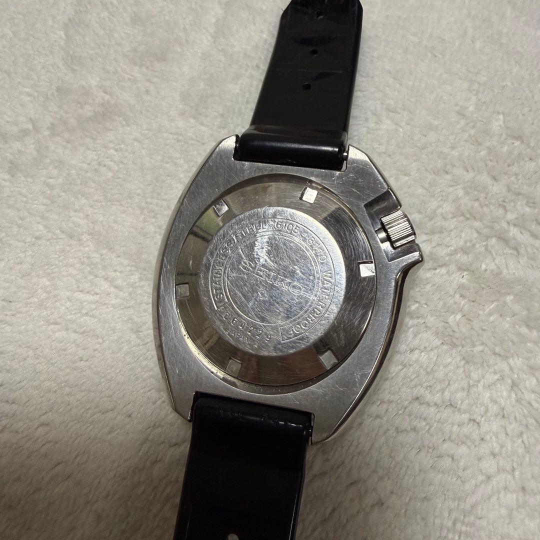【希少・名機】SEIKO セイコー 6105-8110 セカンドダイバー 後期型