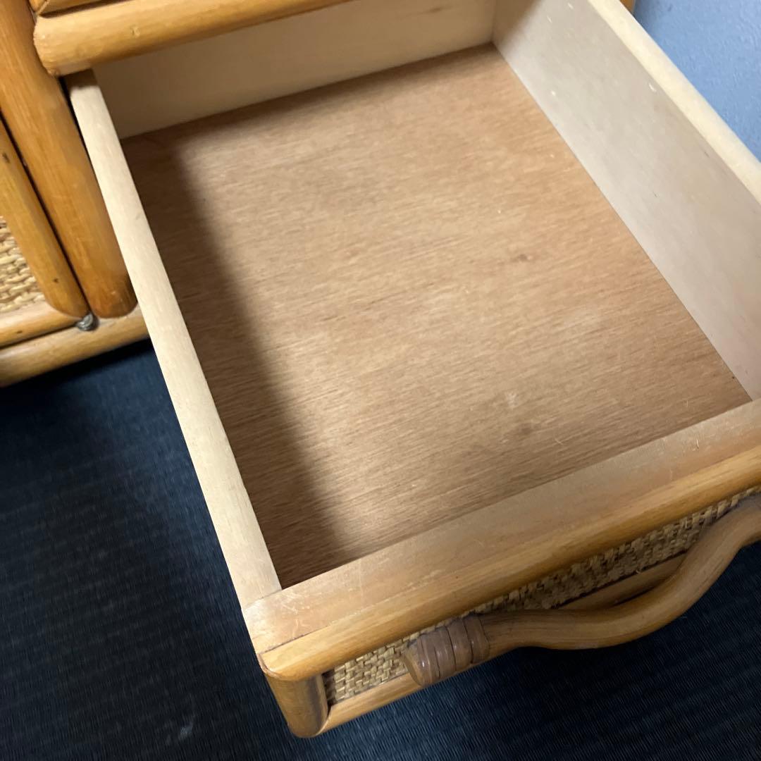 専用　ラタン収納キャビネット