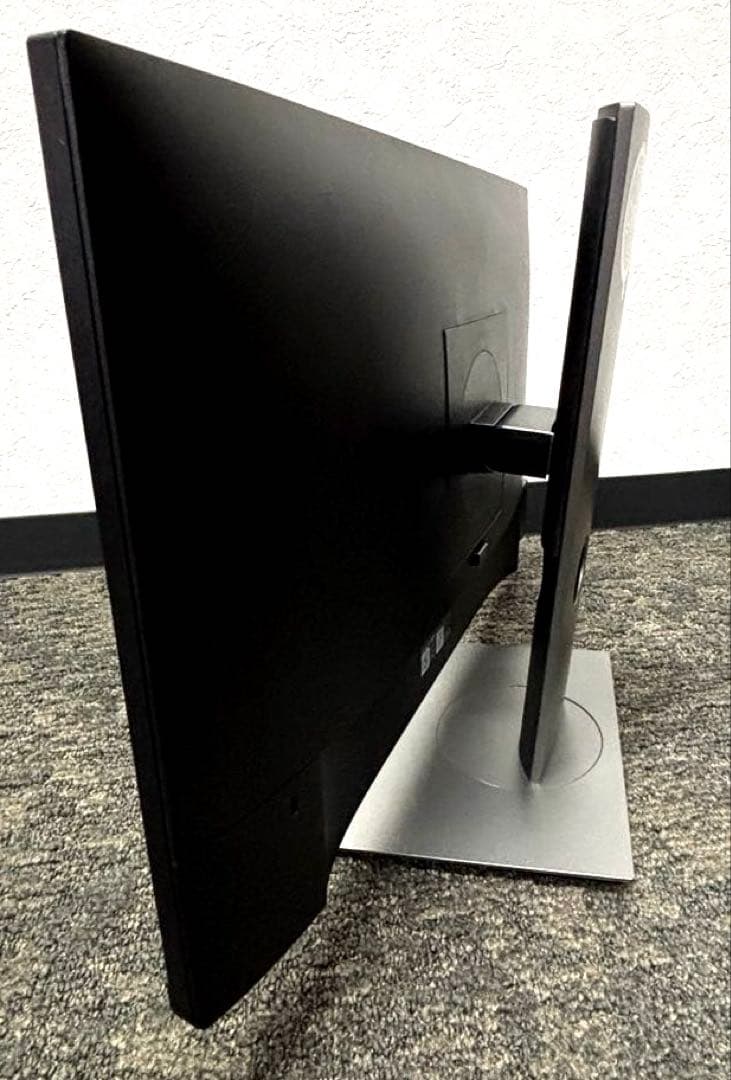 【超美品】DELL 21.5型モニター フレームレスIPSパネル/回転・高さ調整