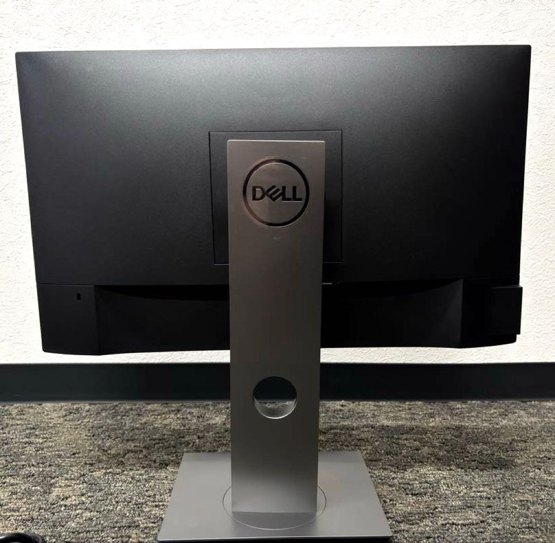 【超美品】DELL 21.5型モニター フレームレスIPSパネル/回転・高さ調整
