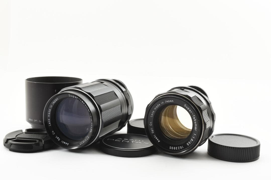 【単焦点2点セット】Super Takumar 55mm 135mm SO239