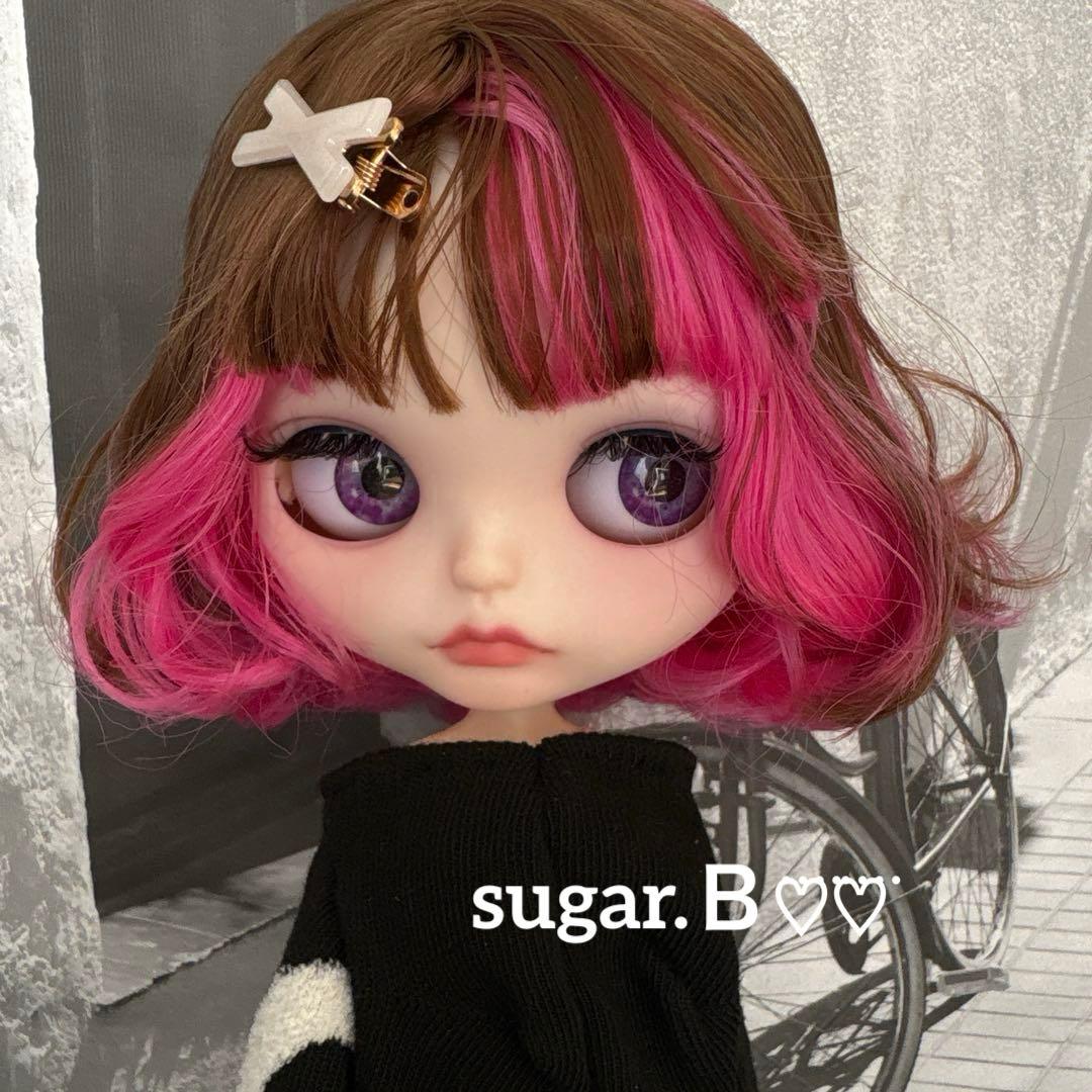 アイシードールカスタム♡⃜ピンク×ブラウン♪
