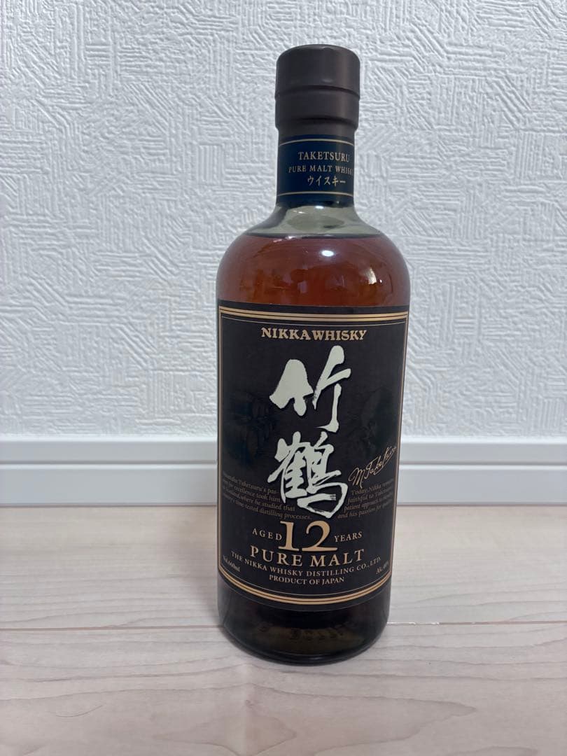 NIKKA TAKETSURU 12年 ピュアモルトウイスキー