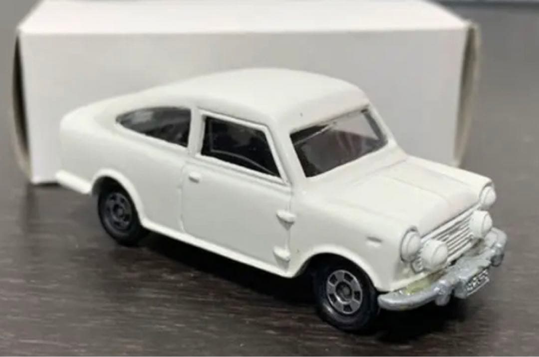 トミカ ミニクーパー トラフィック特注 ブロードスピード 白