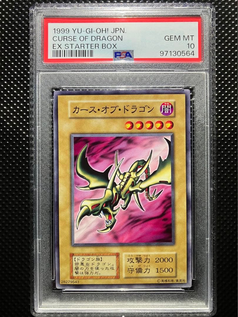 【PSA10】　カースオブドラゴン　初期　ノーマル　遊戯王　鑑定　PSA