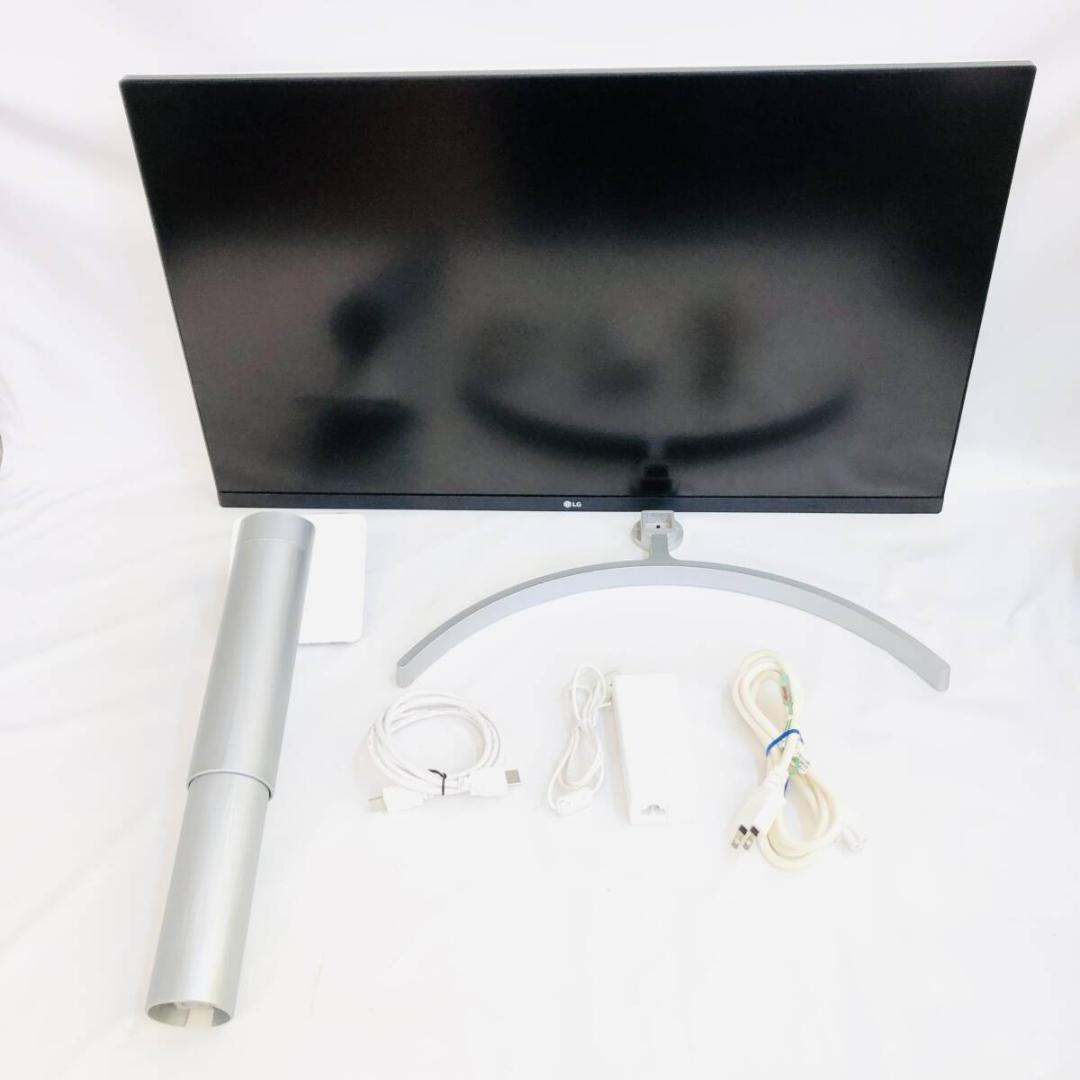 LG フレームレス モニター ディスプレイ 32UN550-W 31.5インチ