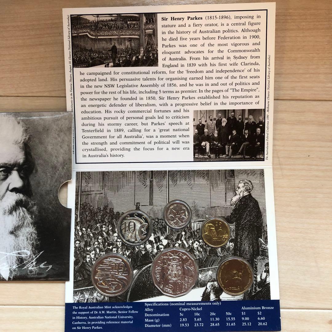 Australia uncirculated coin set セット