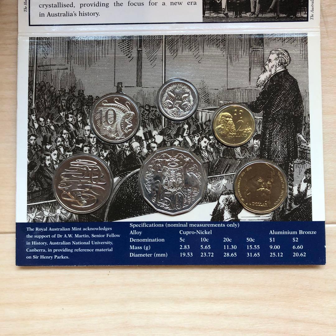 Australia uncirculated coin set セット