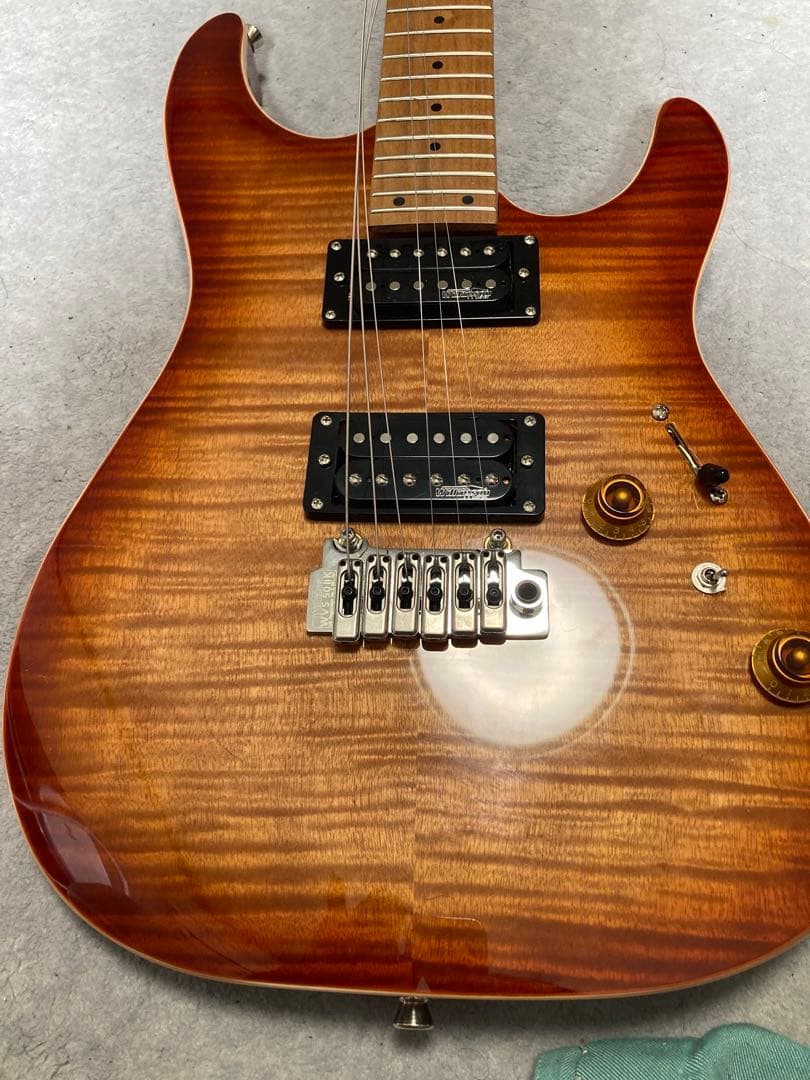 ギター BACCHUS IMP24 FMH-RSM/M N-BR-B