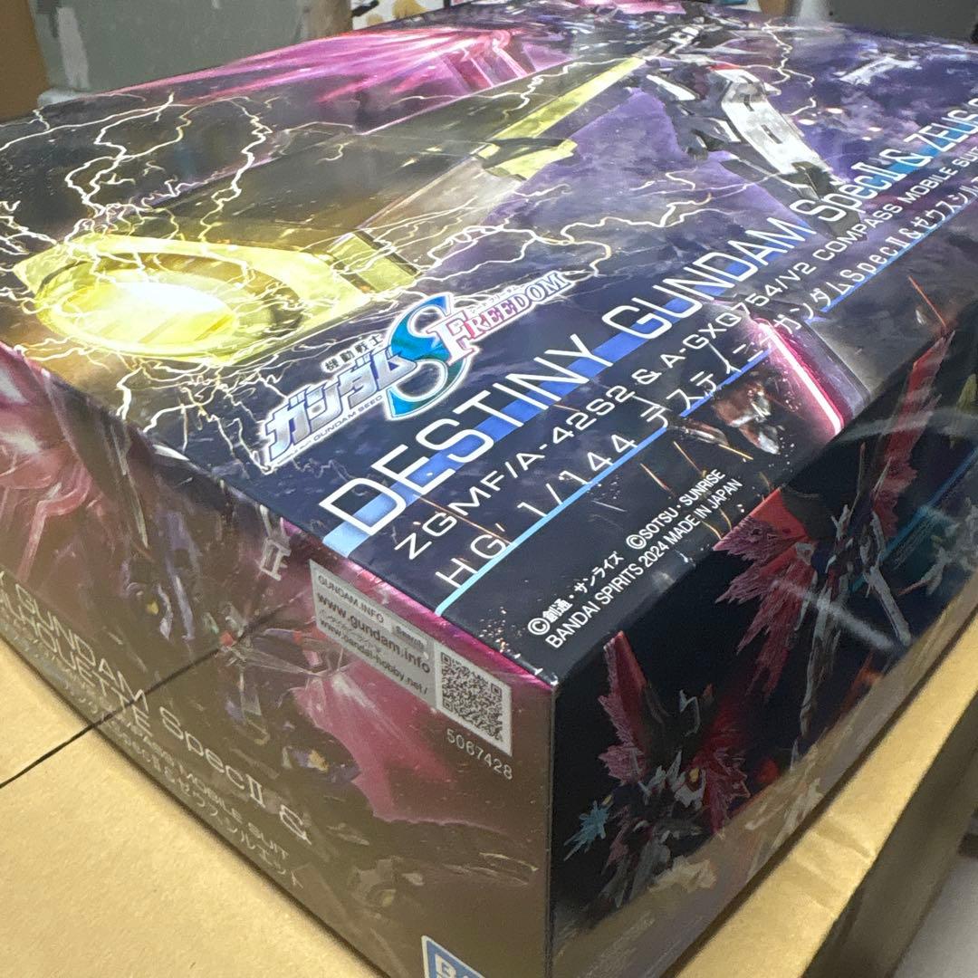 HG1/144デスティニーガンダムSpecⅡ&ゼウスシルエット
