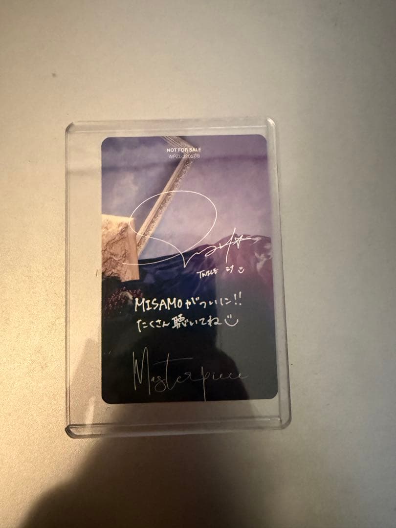 MISAMO Masterpiece ミナハイタッチトレカ