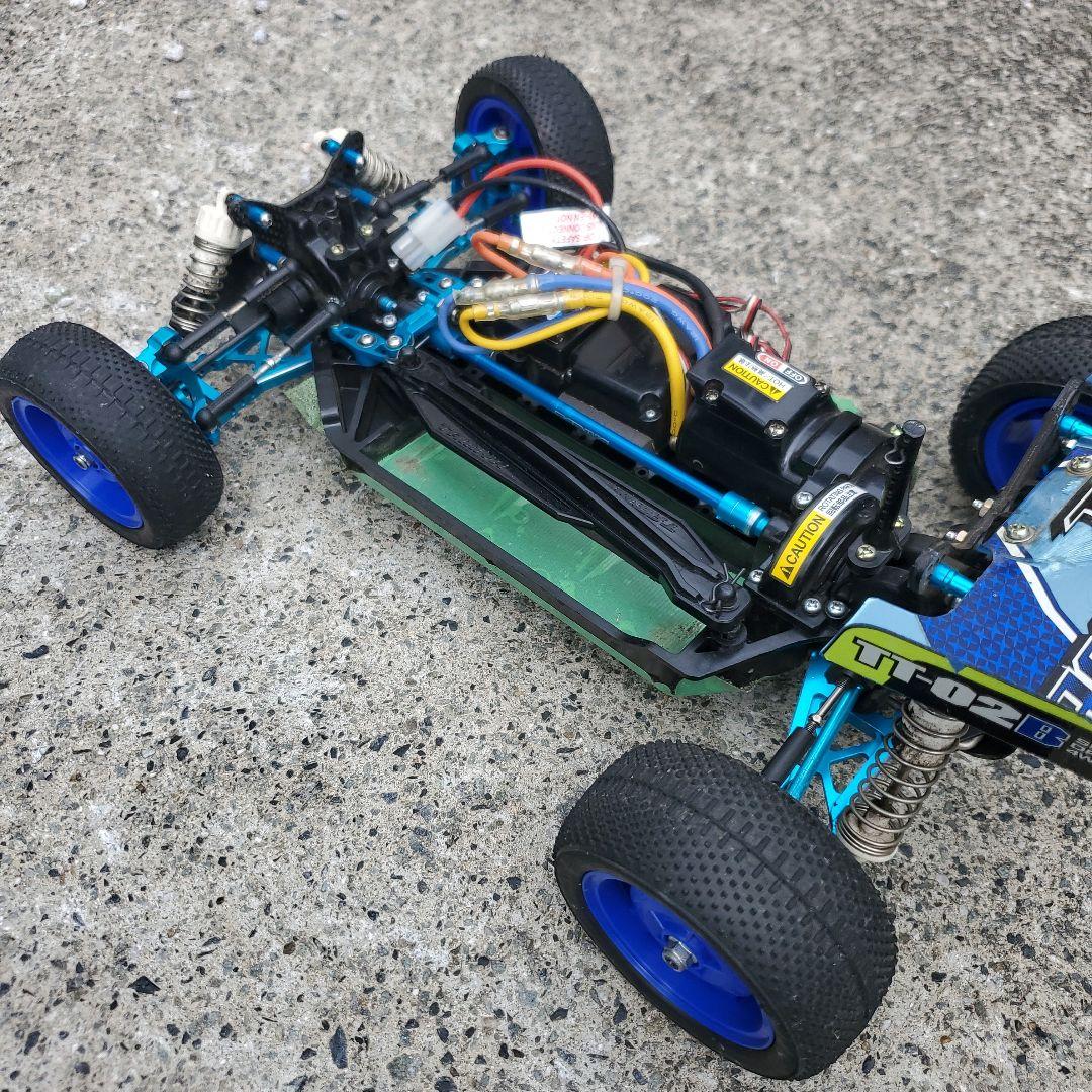 タミヤ TT02B改　ネオスコーチャー　ファインスペック2.4G ブラシレス