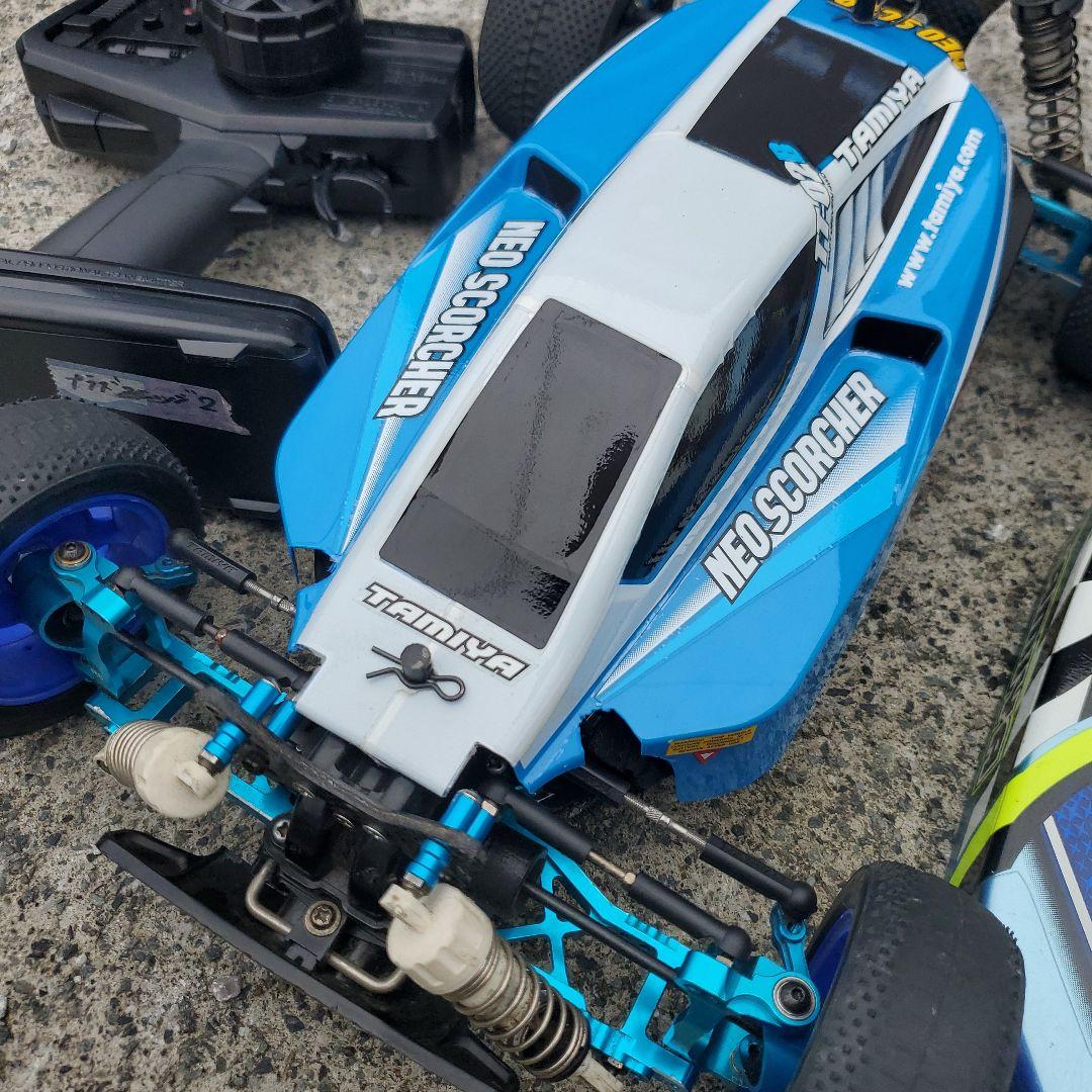 タミヤ TT02B改　ネオスコーチャー　ファインスペック2.4G ブラシレス