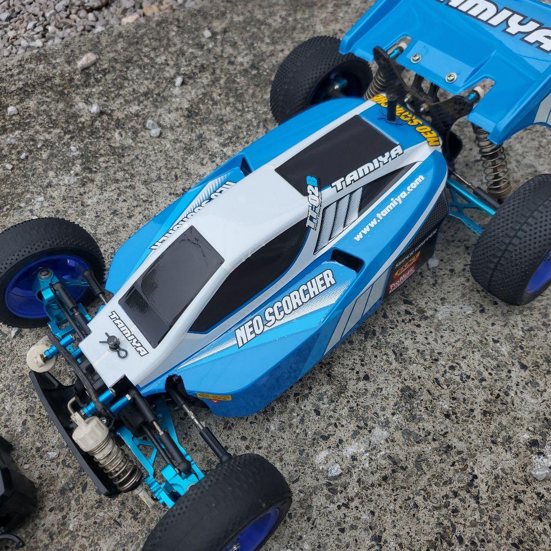 タミヤ TT02B改　ネオスコーチャー　ファインスペック2.4G ブラシレス
