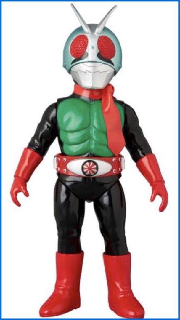 ★東映レトロソフビ　仮面ライダー新2号（ダブルライダーカラーVer）新品！残1★