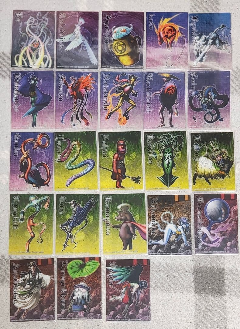 【真・女神転生】ヴィジュアルトレーディングカード被りなし103枚セット