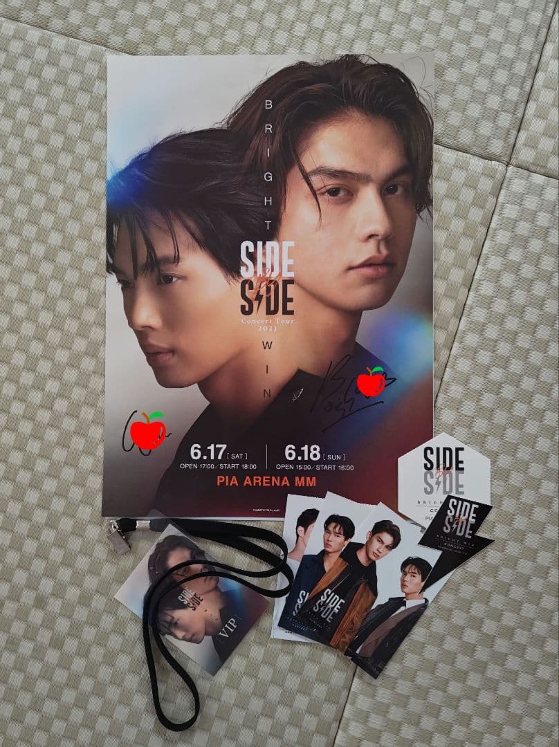 BrightWin SIDE BY SIDE ポスター VIPパス付き