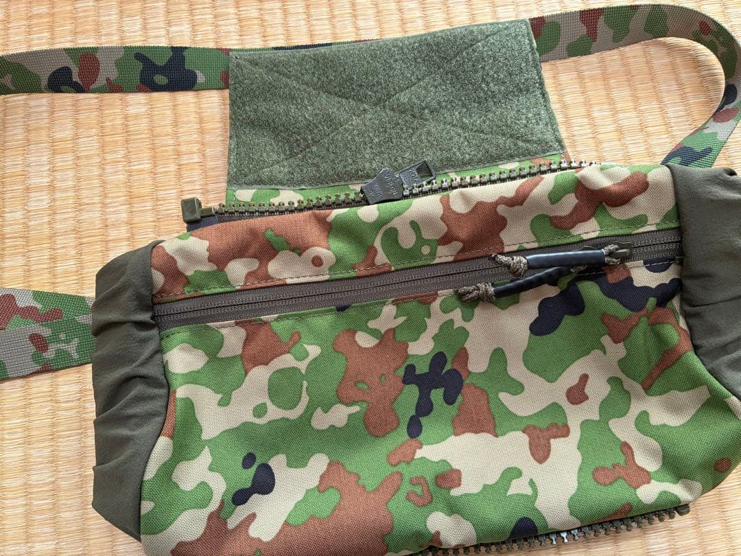 ラス１陸自迷彩 タクティカルハンドウォーマー 500D 対IR加工品