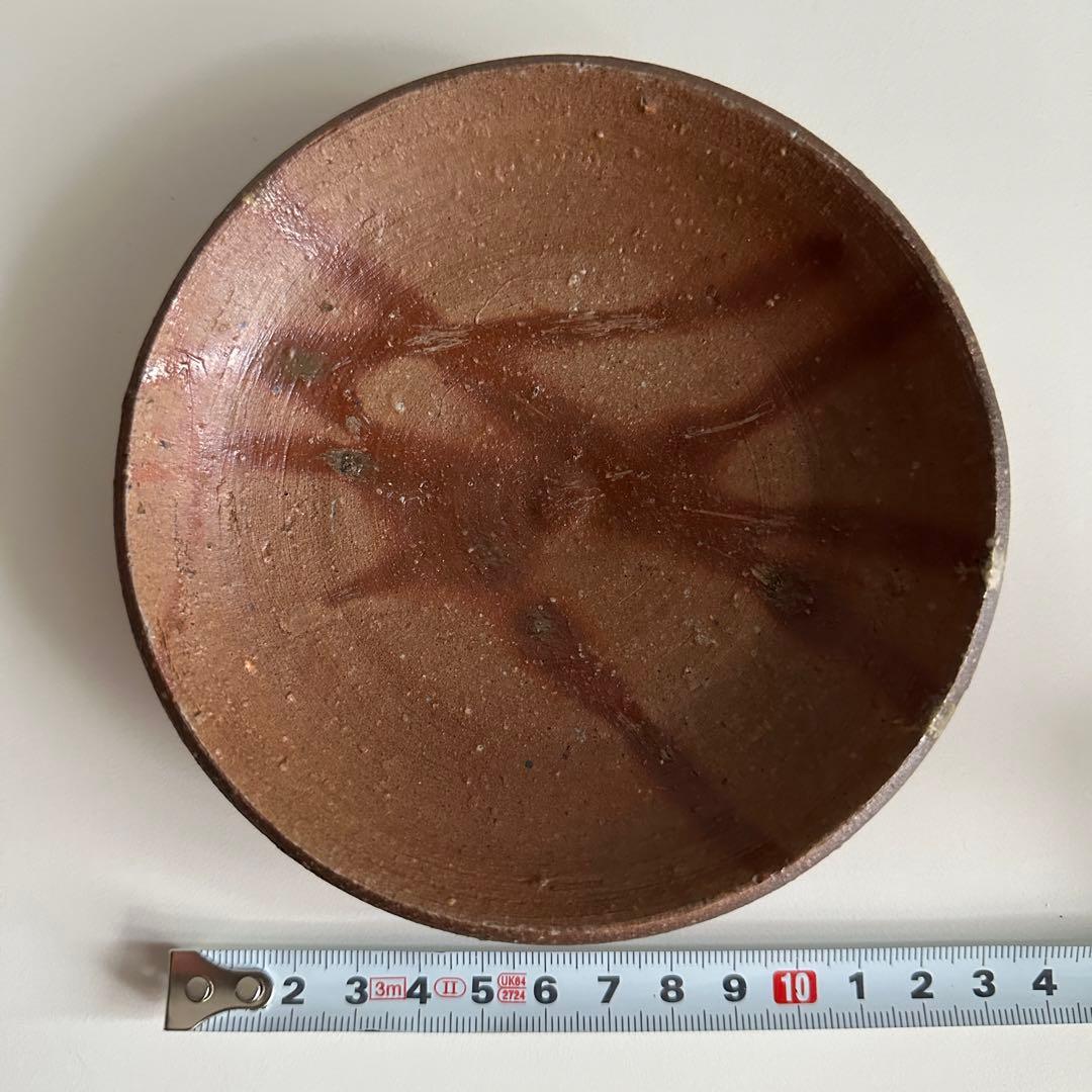 堀江政臣 備前 皿 5点 ①