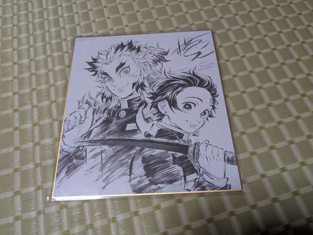 【鬼滅の刃】キャラファイングラフ＆色紙
