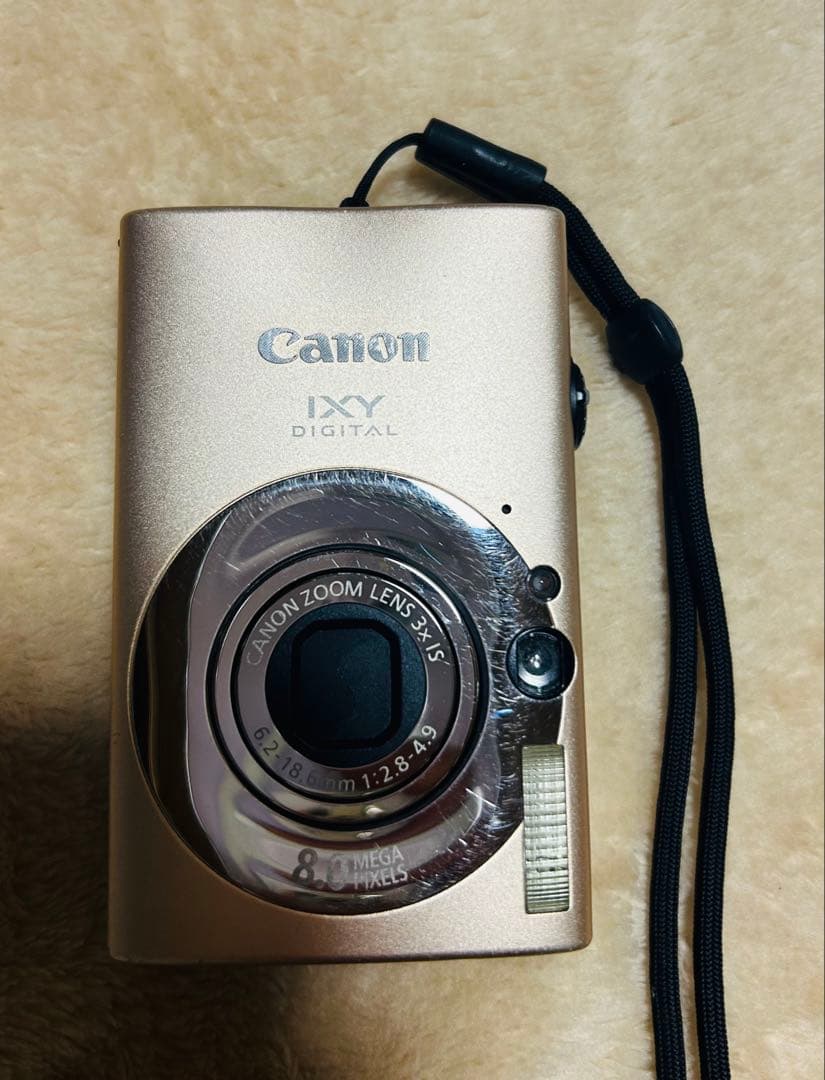 【美品】Canon IXY DIGITAL 2015 ゴールド 本体と付属品