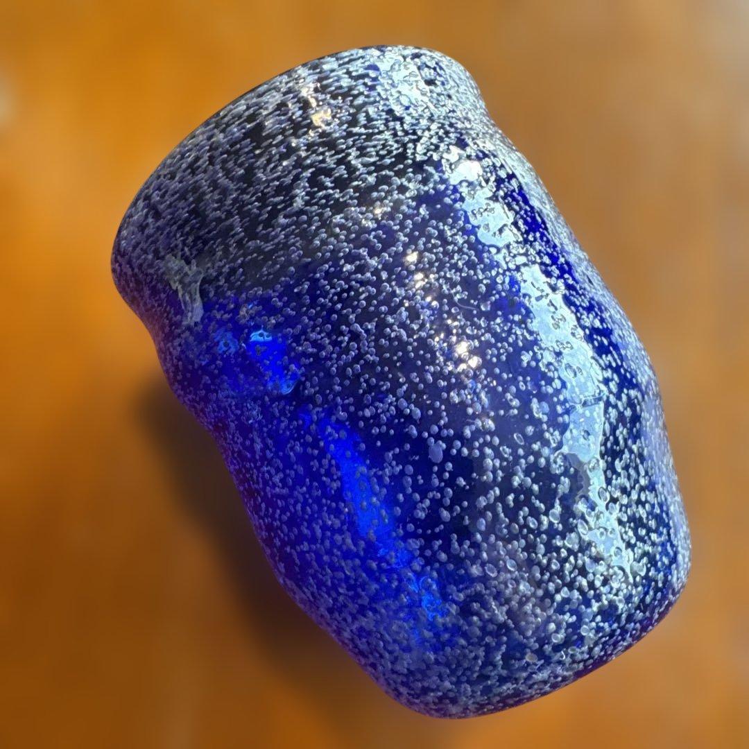 稲嶺盛吉.泡ガラス.未使用品.ビンテージ.刻印なし.希少品