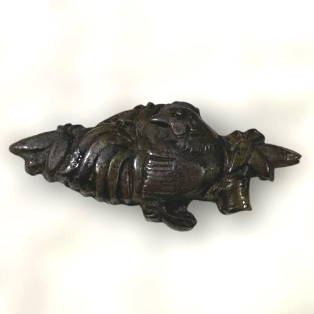 B-70 目貫　『鶏目貫』　武具　刀装具　骨董品　時代物　日本　美術品　工芸品