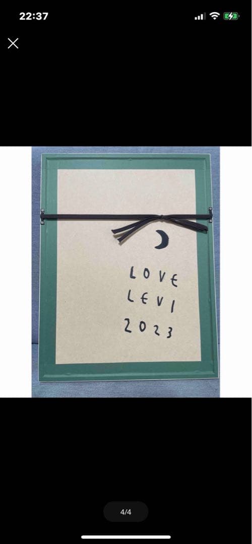 LEVI LOVE IS REAL 2023 コラージュアート
