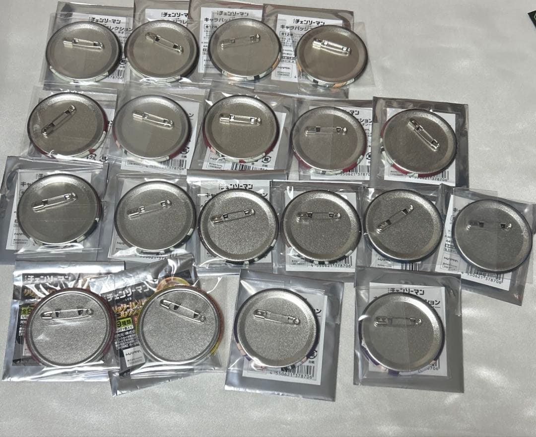 チェンソーマン 劇場版 レゼ編 キャラバッジコレクション 缶バッジ ネオン