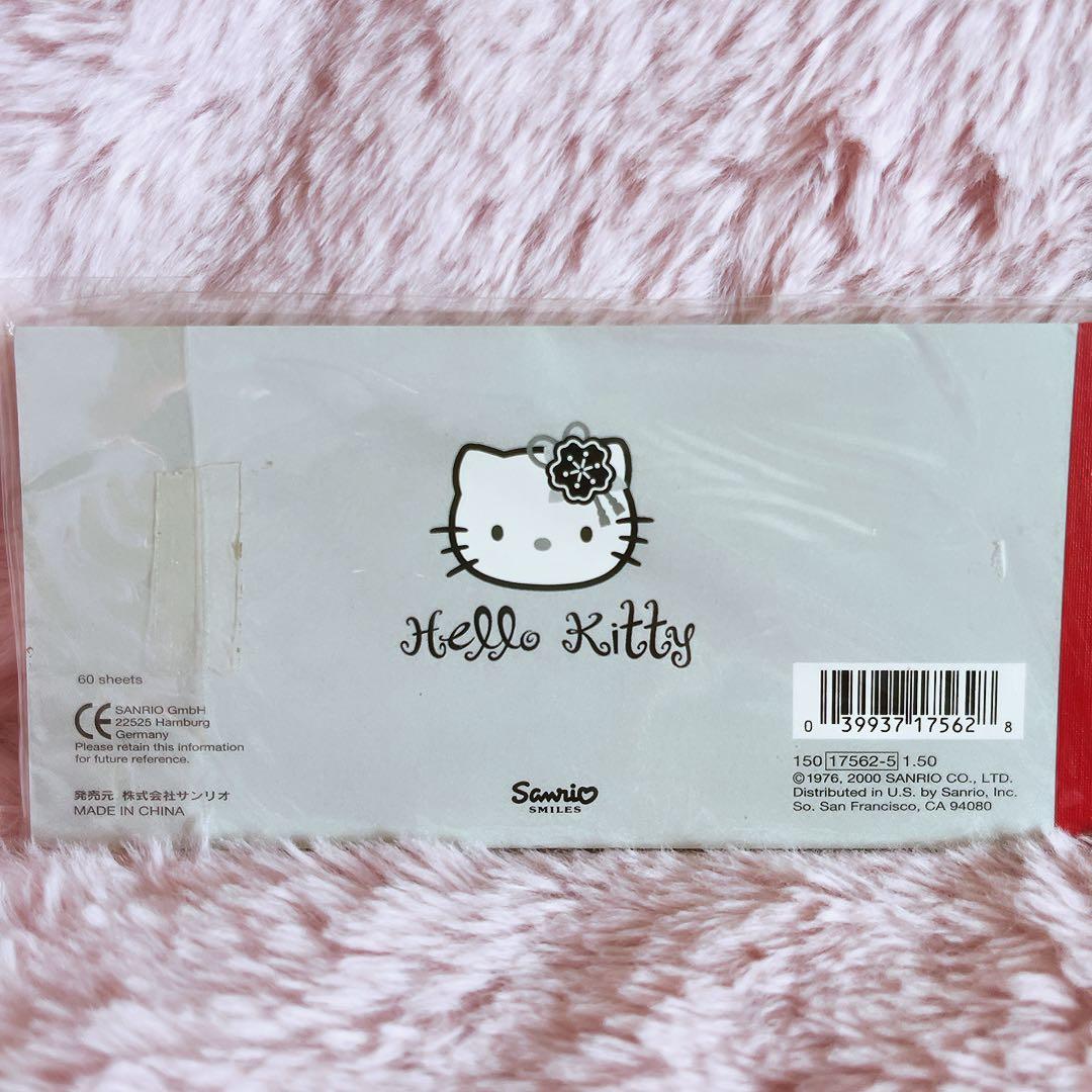希少レア　ハローキティ　USA 和柄　レターセット　メモ　ノート　2000