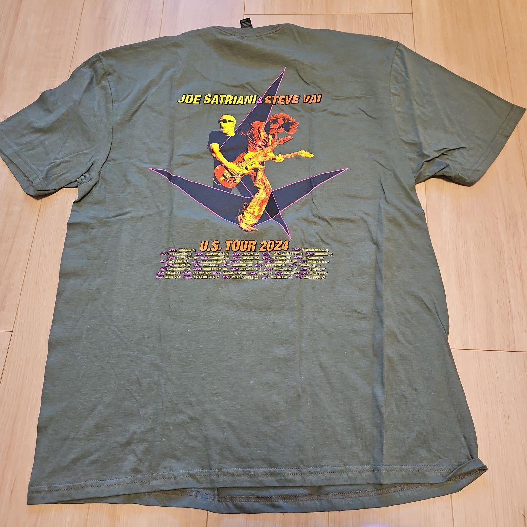Joe Satriani Steve Vai US TOUR Tシャツ XL