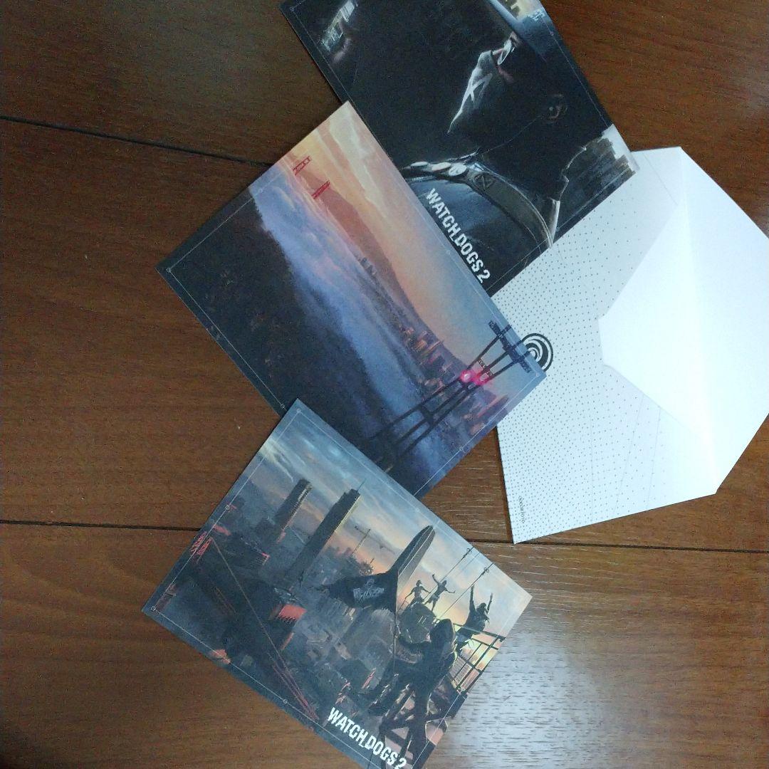 ウォッチドッグス2限定フィギュア、キャップ、フェイスマスク