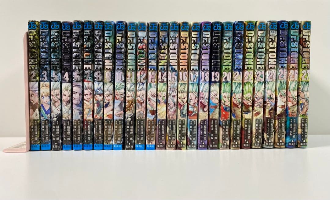 アイス　|Dr. Stone ドクターストーンほぼ全巻セット(2-27)